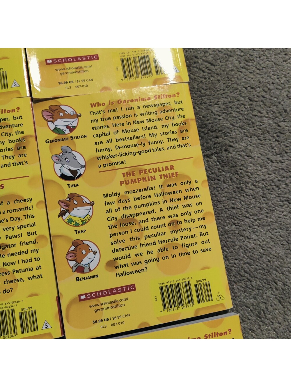 Lot of 20 Geronimo Stilton Paperback Books Scholastic Chapter Book Bundle - Picture 16 of 16